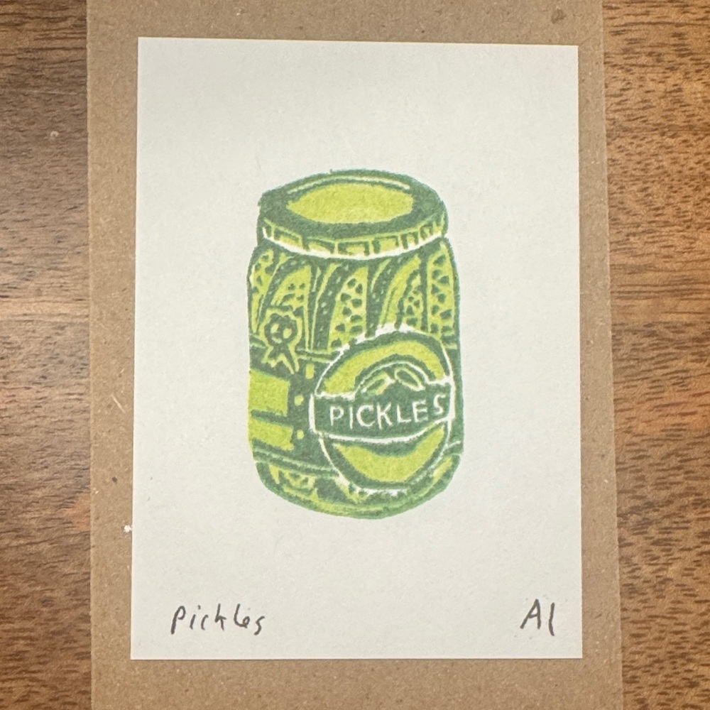 Inciardi Mini Print Pickles